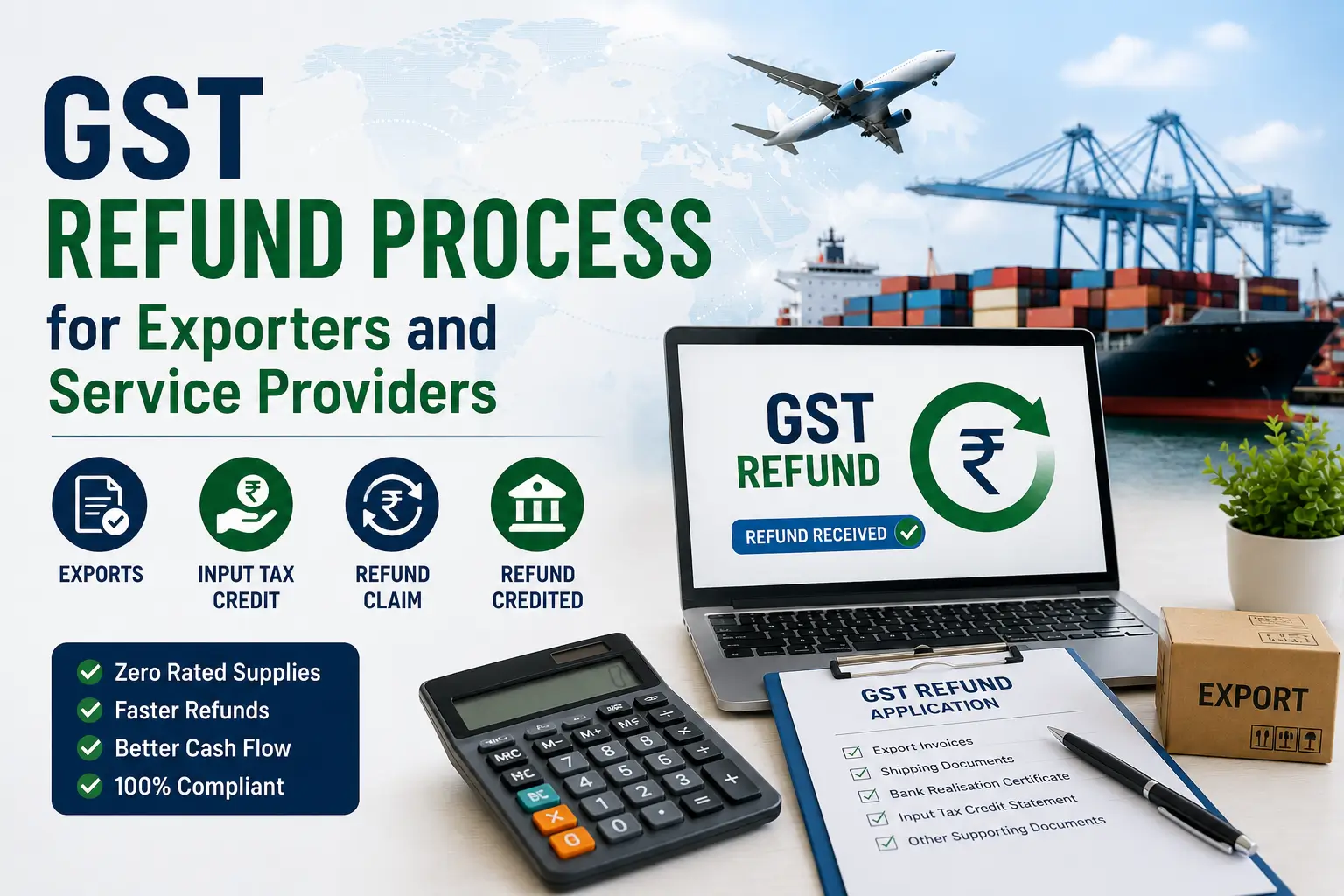 GST Refund Process for Exporters and Service Providers