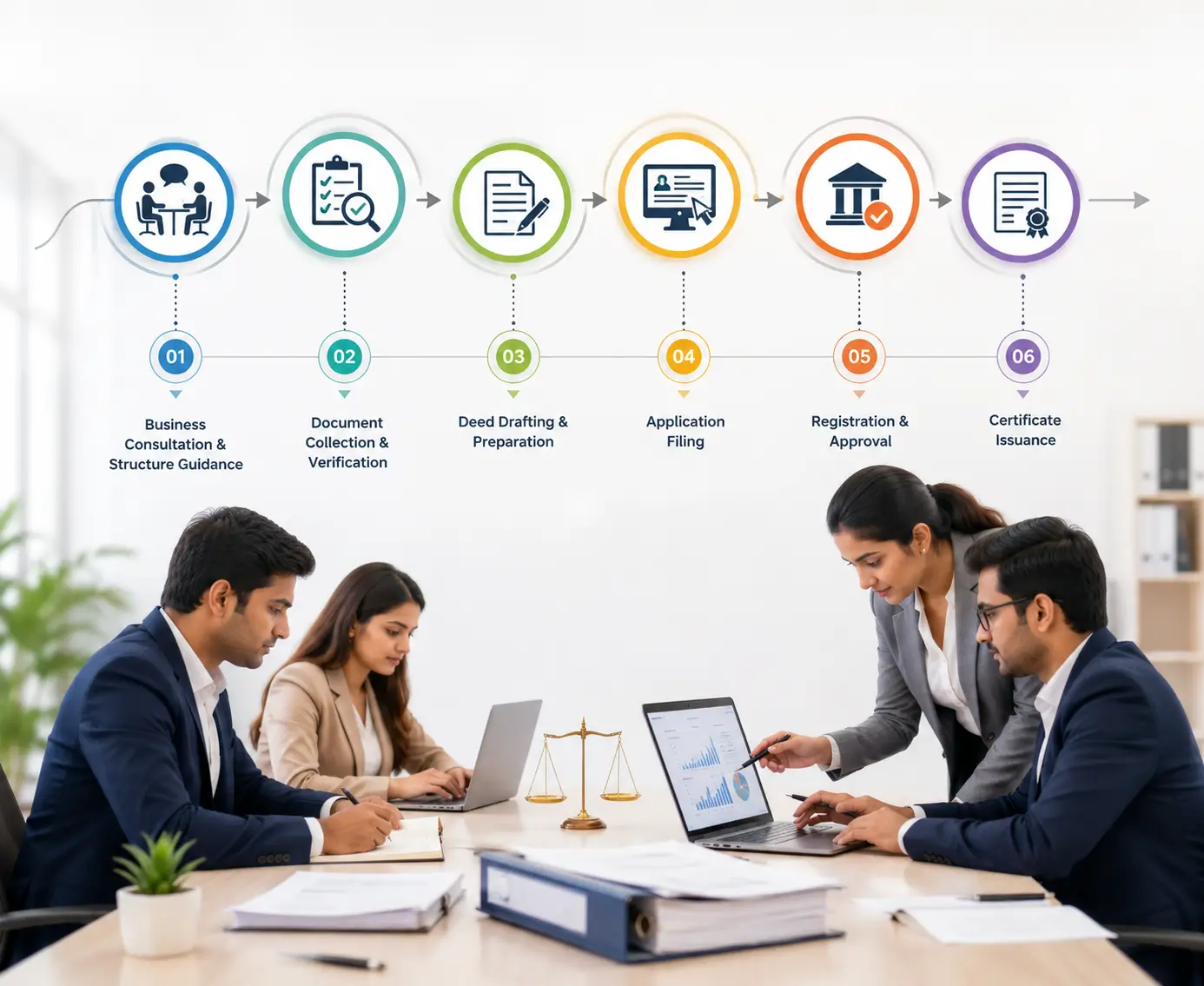 Partnership Firm & LLP Registration Services in Ahmedabad