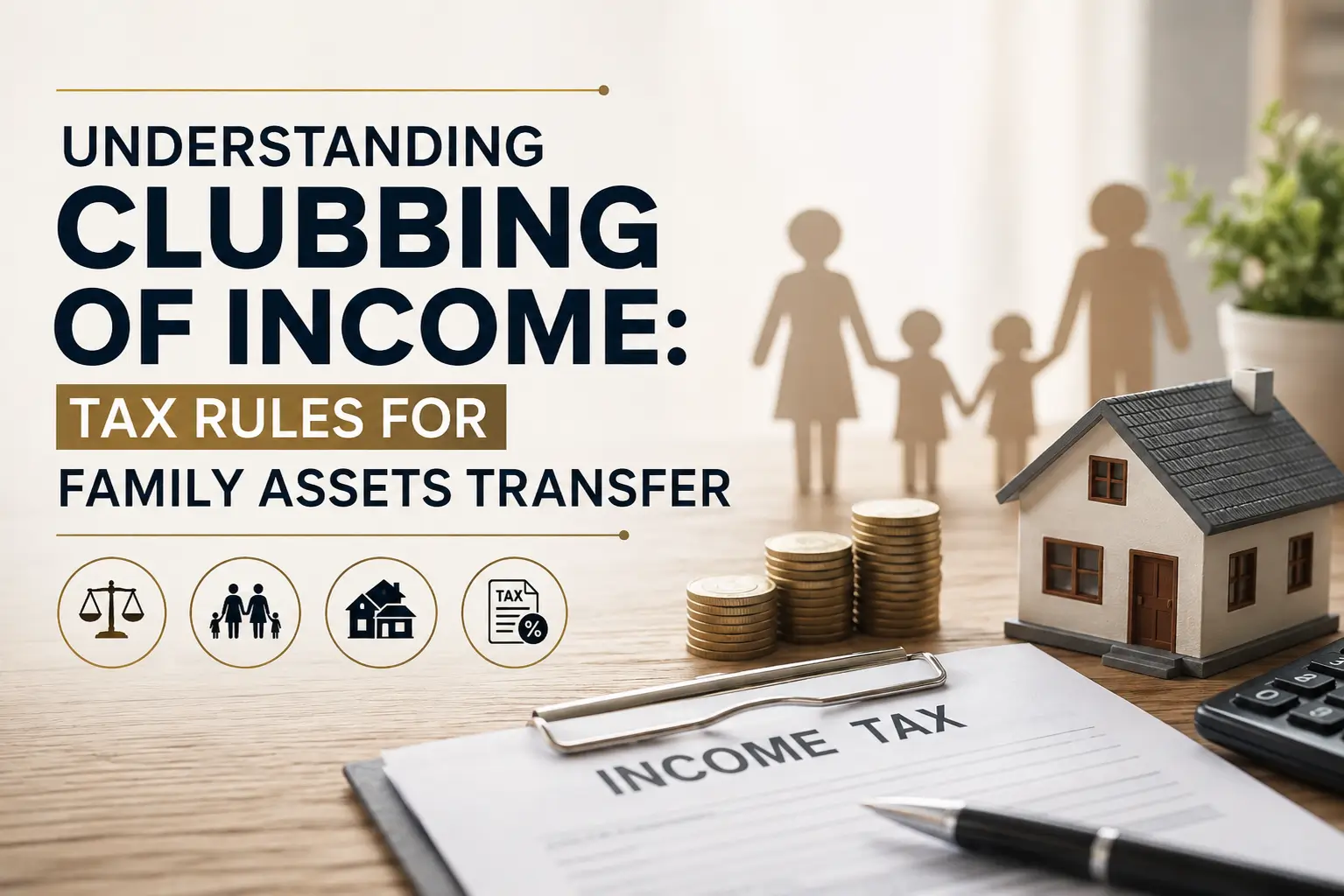 Understanding Clubbing of Income: Tax Rules for Family Assets Transfer